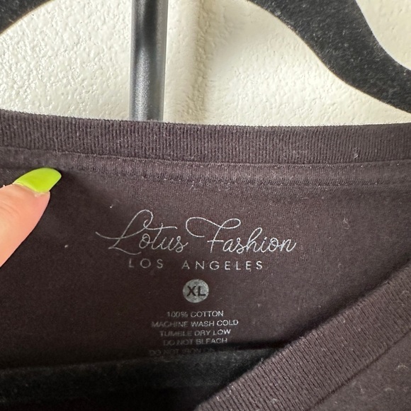 Boutique rock & roll black leopard graphic tee T-shirt retro vintage - Picture 3 of 4